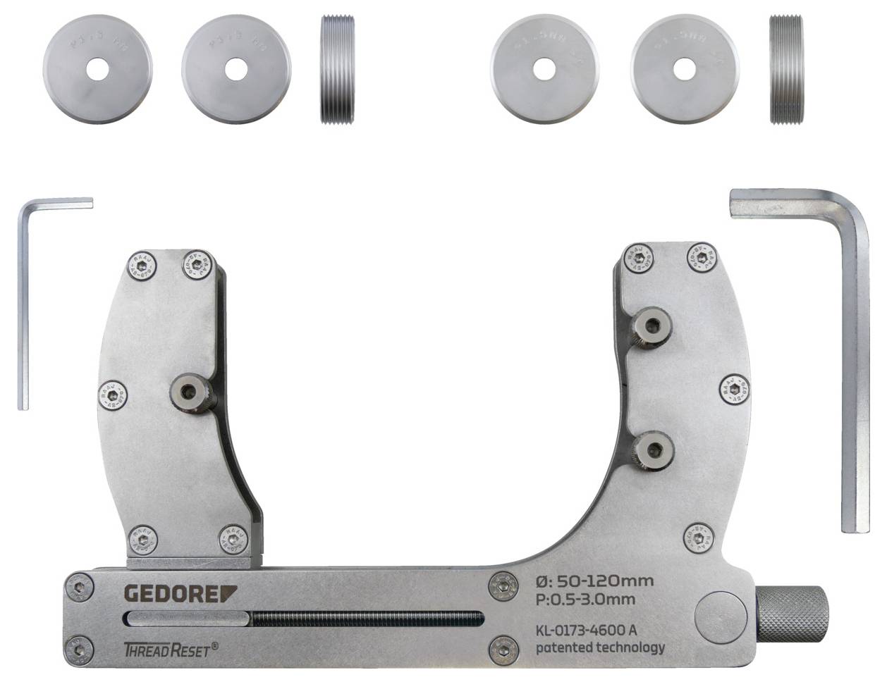 Ein Metalltool mit der Bezeichnung 