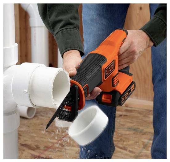 Black & Decker Akku-Säbelsäge BDCR18N-XJ ohne Akku, ohne Ladegerät 18V