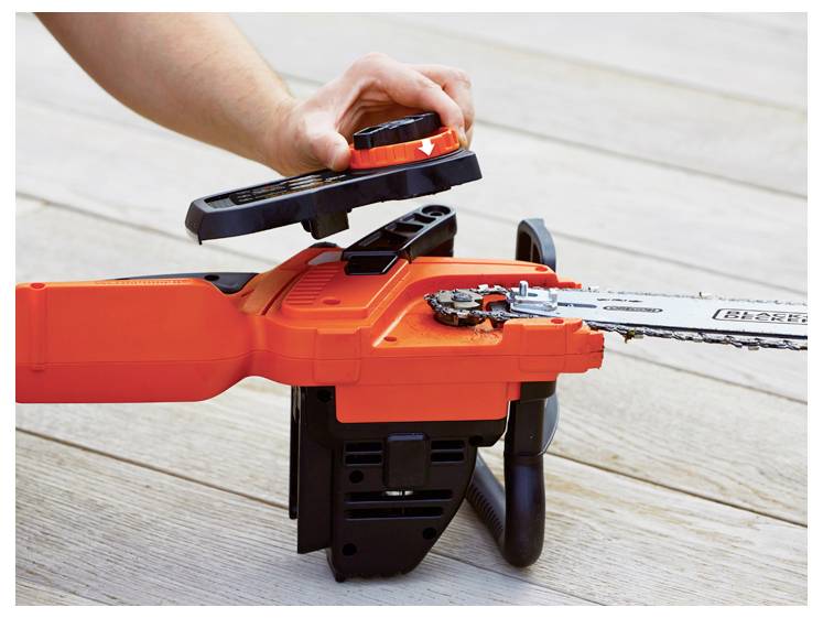 Black & Decker Akku Akku-Kettensäge inkl. Akku, inkl. Ladegerät Schwertlänge 250mm
