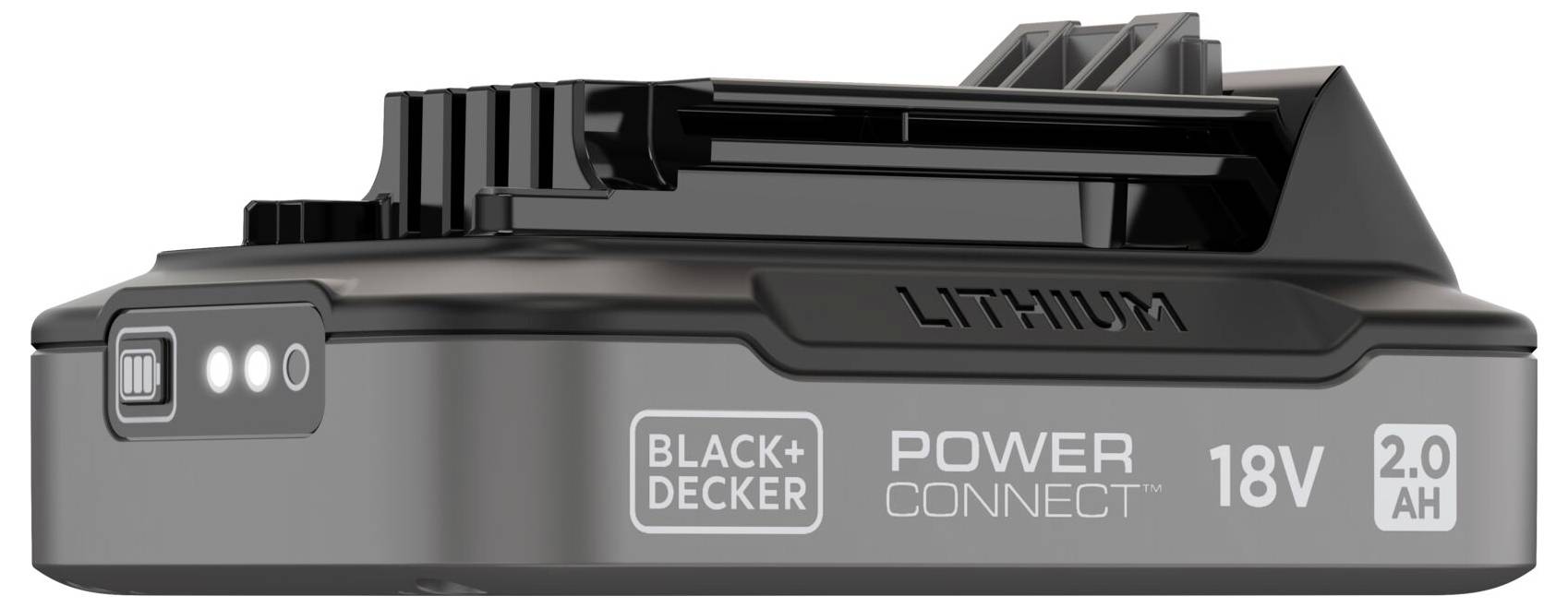 Black & Decker BDL2018S-XJ Werkzeug-Akku 18V 2Ah Li-Ion