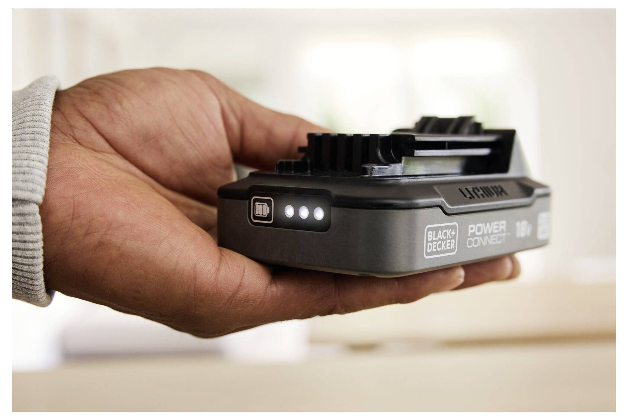 Black & Decker BDL2018S-XJ Werkzeug-Akku 18V 2Ah Li-Ion