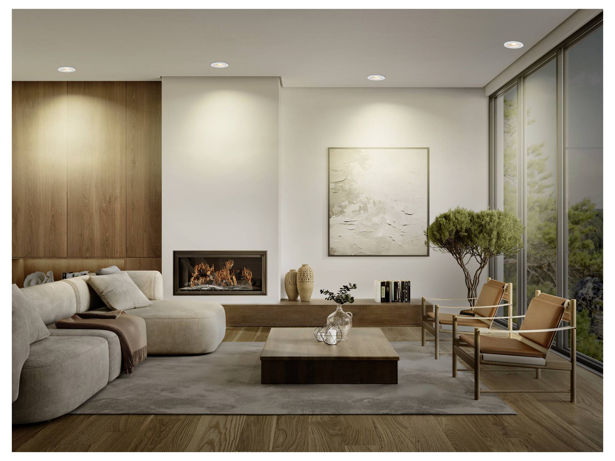 OSRAM HOMELIGHTING 4058075853737 Deckenstrahler, LED-Deckenstrahler GU10 Sand