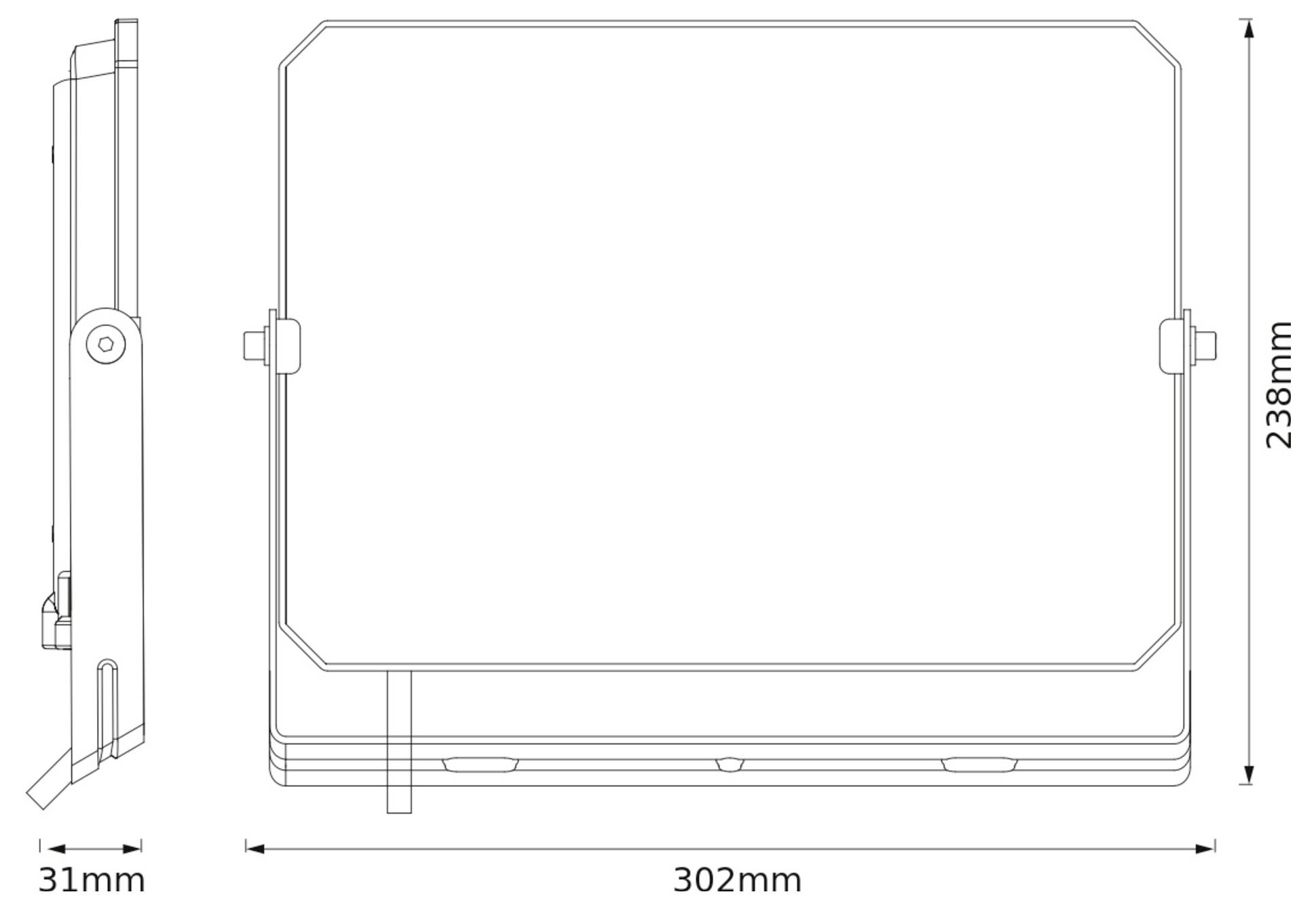 Eine runde, moderne Deckenleuchte mit schwarzem Rahmen und einer weißen, leuchtenden Oberfläche, geeignet für die Innenbeleuchtung.