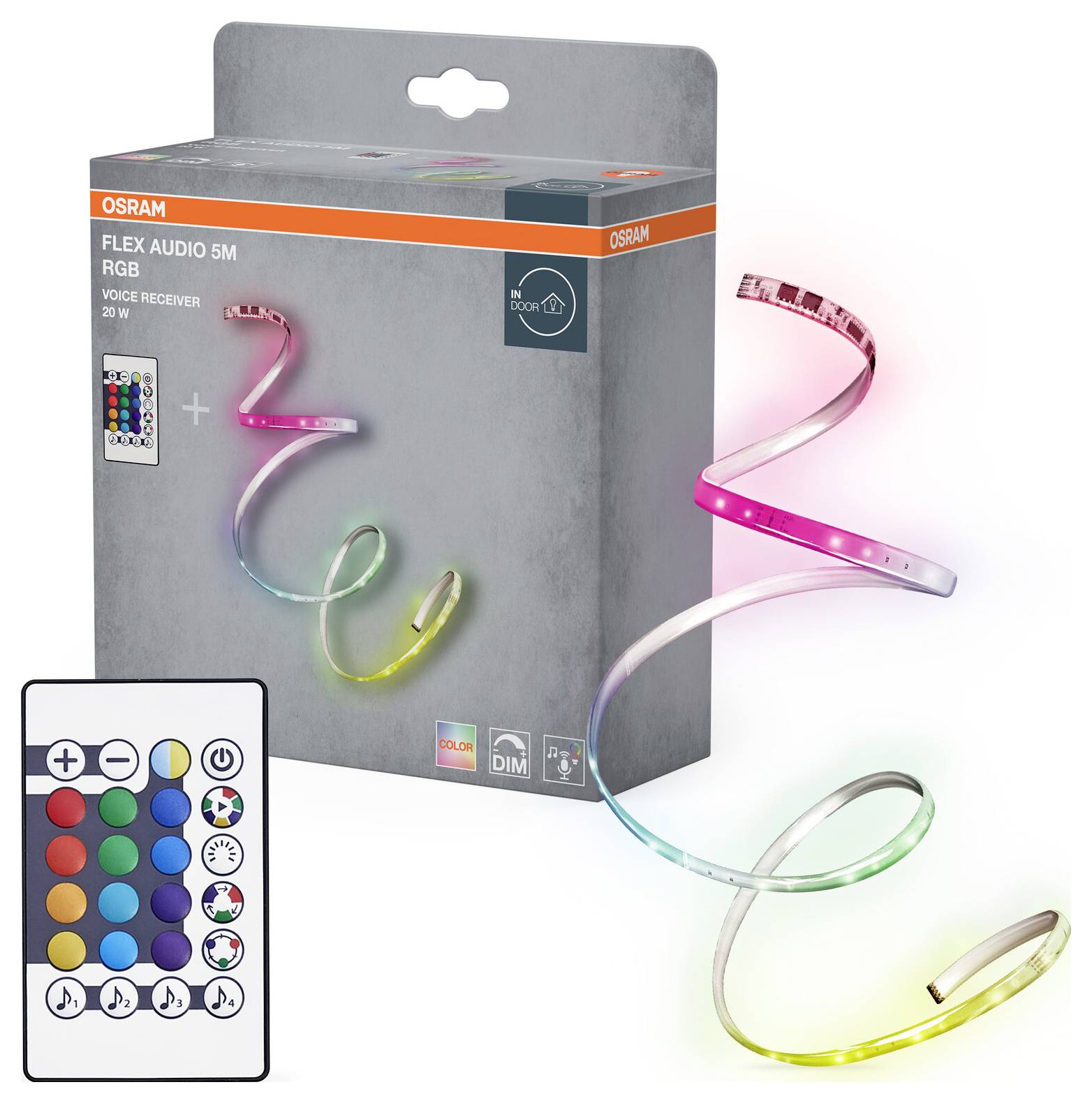 Eine runde Deckenleuchte mit schwarzem Rahmen und weißem Diffusor, die eine gleichmäßige und sanfte Beleuchtung bietet.