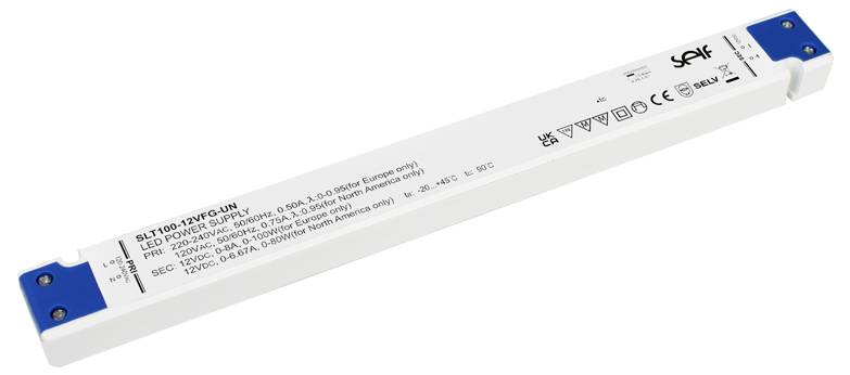 Self Electronics SLT100-12VFG-UN LED-Trafo 96.0W 1St.