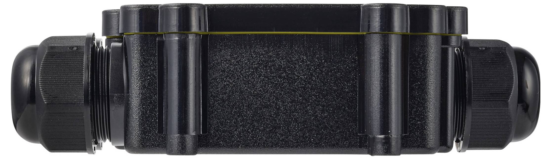 TRU COMPONENTS Abzeigdose IP68 wasserdicht, 3 Eingänge, 0,5 - 4,0mm² TC-14745288 Schwarz Inhalt: 1St.