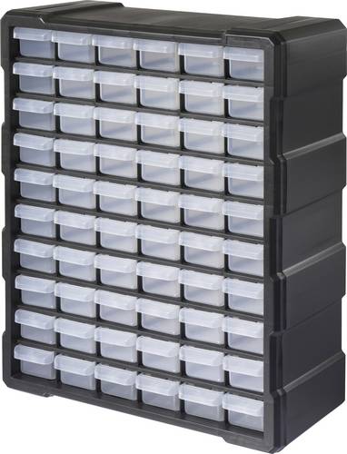TOOLCRAFT Werkstatt-Magazin Anzahl Fächer: 60 Inhalt 1 St.