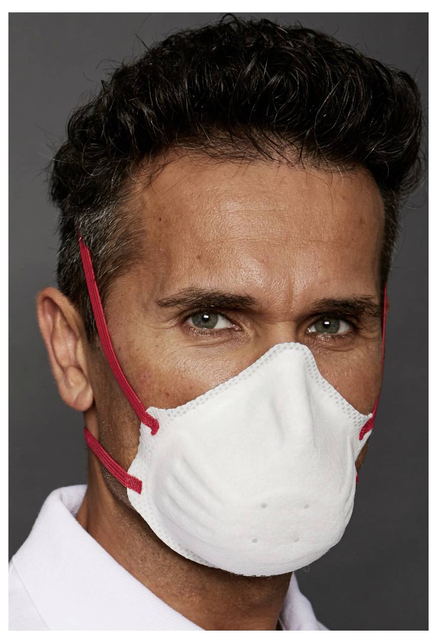 Ekastu MANDIL SL FFP3 414217 Feinstaubmaske ohne Ventil FFP3 5 St. EN 149:2001 + A1:2009