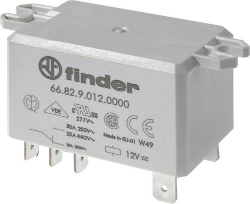 Finder 66.82.8.230.4000 Printrelais 230 V/AC 30 A 2 Wechsler 1 St.
