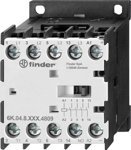 Finder 6K.04.9.024.4812 Nennspannung: 24 V/DC Schaltstrom (max.): 20 A 3 Schließer, 1 Schließer 1 S