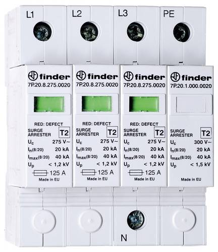 Finder 7P.24.8.275.K110 Überspannungsableiter 1St.