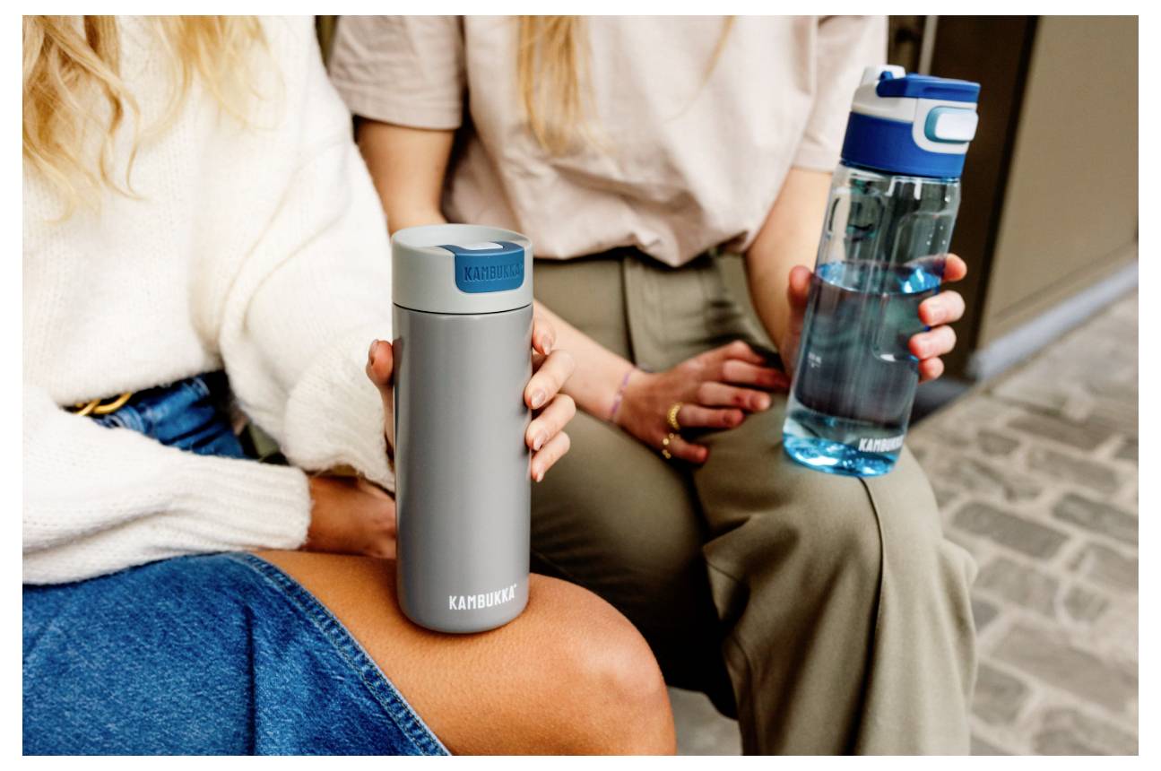 Kambukka Olympus Trinkflasche Grau 500ml