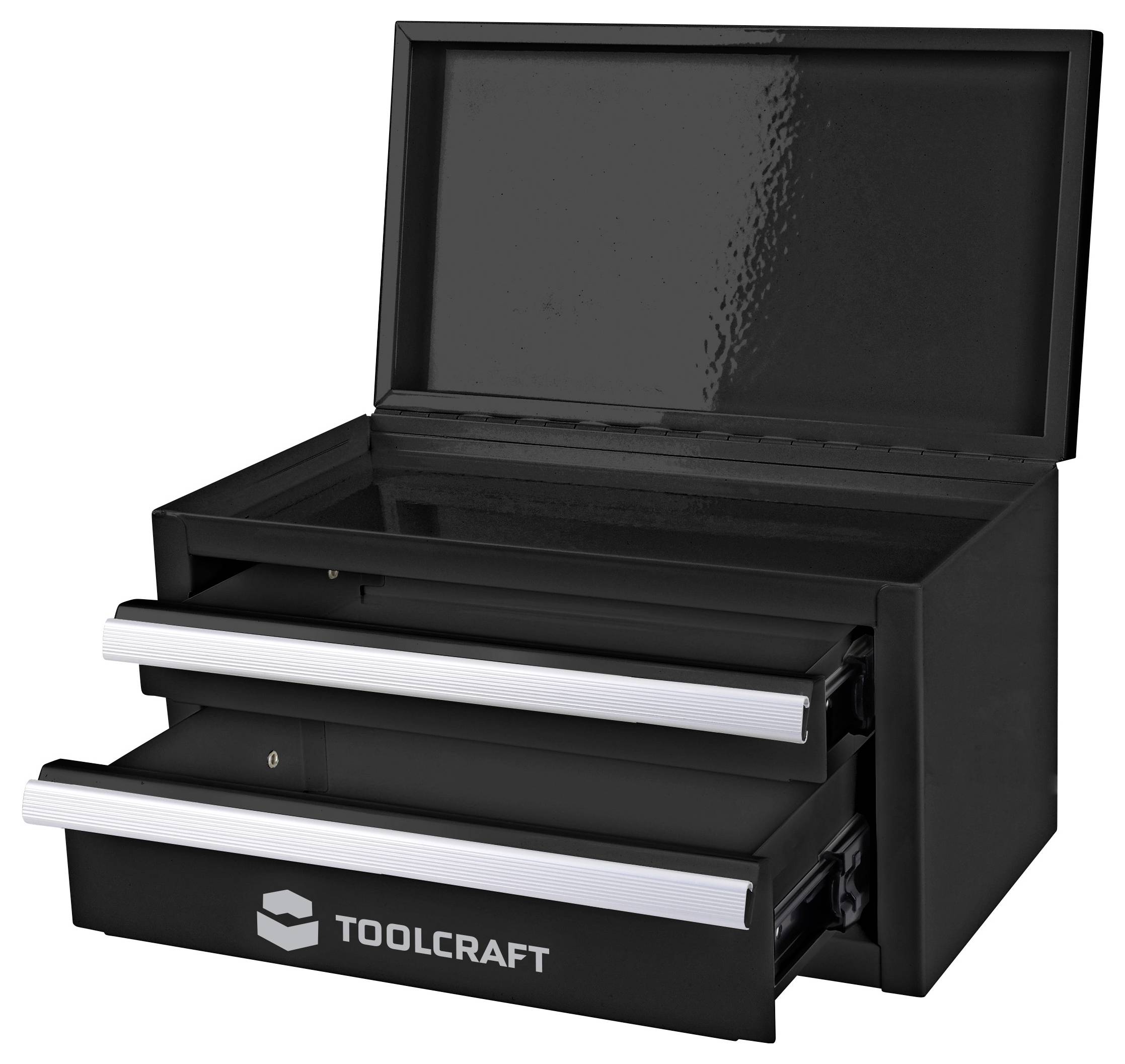 TOOLCRAFT TO-11147307 Werkzeugkasten unbestückt Stahl Black