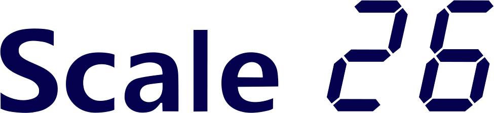 Logo mit dem Text „Scale 26