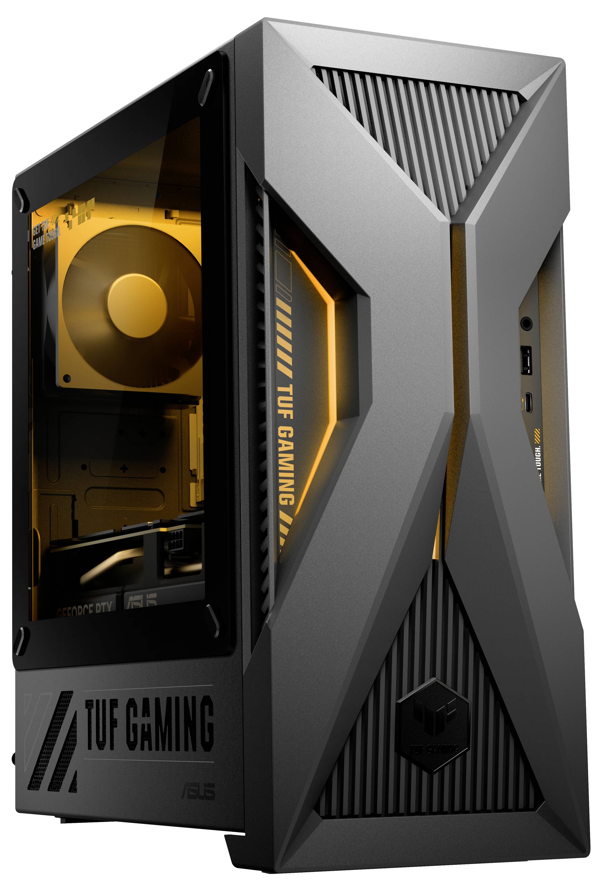 Asus Gaming PC TUF Gaming T500 AMD Ryzen 5 220 4.9GHz 16GB RAM 1TB SSD AMD AMD Radeon Nvidia NVIDIA GeForce RTX 5060 8GB GDDR7