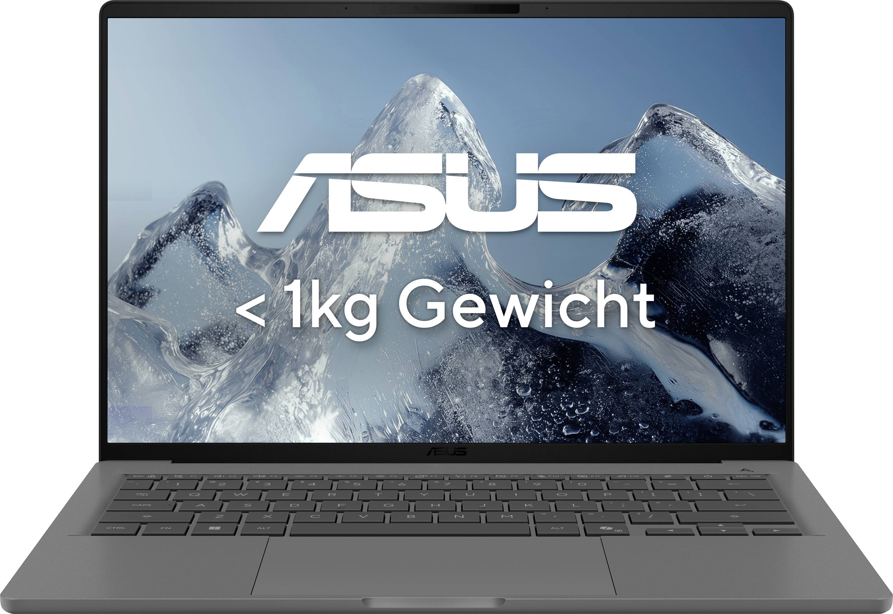 Asus Notebook Zenbook A14 35.6cm (14 Zoll) WUXGA Qualcomm® Snapdragon™ X X2E-88-100 32GB RAM 1TB SSD Deutsch, QWERTZ Qualcomm