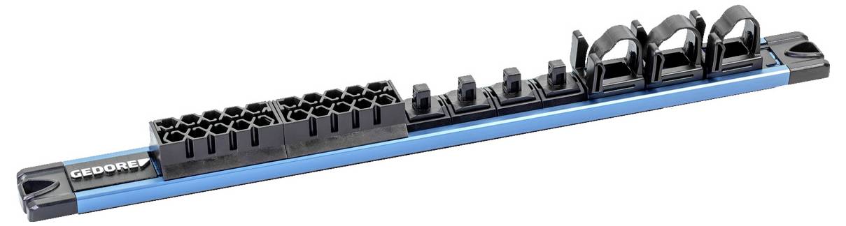 Gedore SL 2012 SL 2012 Steckleiste 1/4" magnetisch, leer, 10 Steckplätze (B x H x T) 30 x 34 x 340mm 1St.