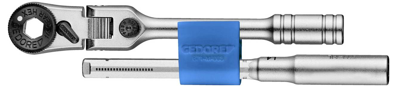 Gedore 671 M-003 Knarre 1/4"