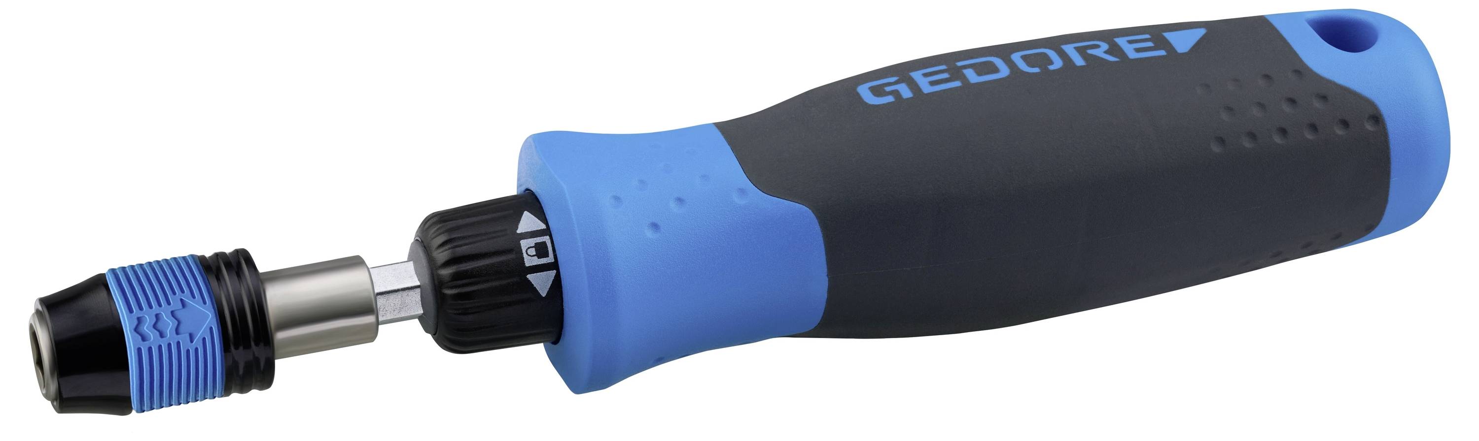 Ein blau-schwarzes Handwerkzeug mit der Aufschrift „GEDORE