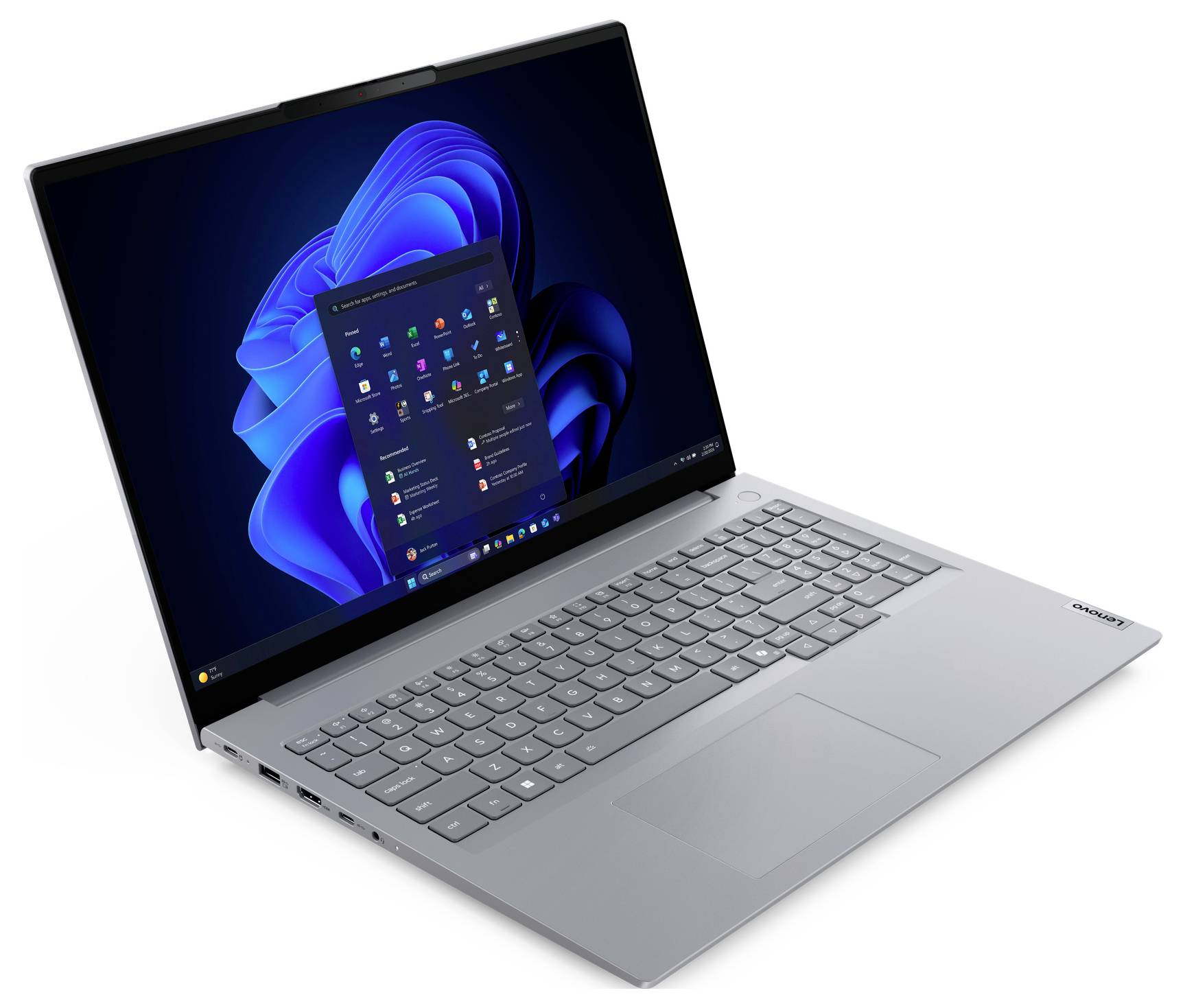Lenovo Notebook ThinkBook 16 G9 40.6cm (16 Zoll) WUXGA AMD Ryzen 5 220 32GB RAM 512GB SSD AMD AMD Radeon Nicht verfügbar Grau 21UT