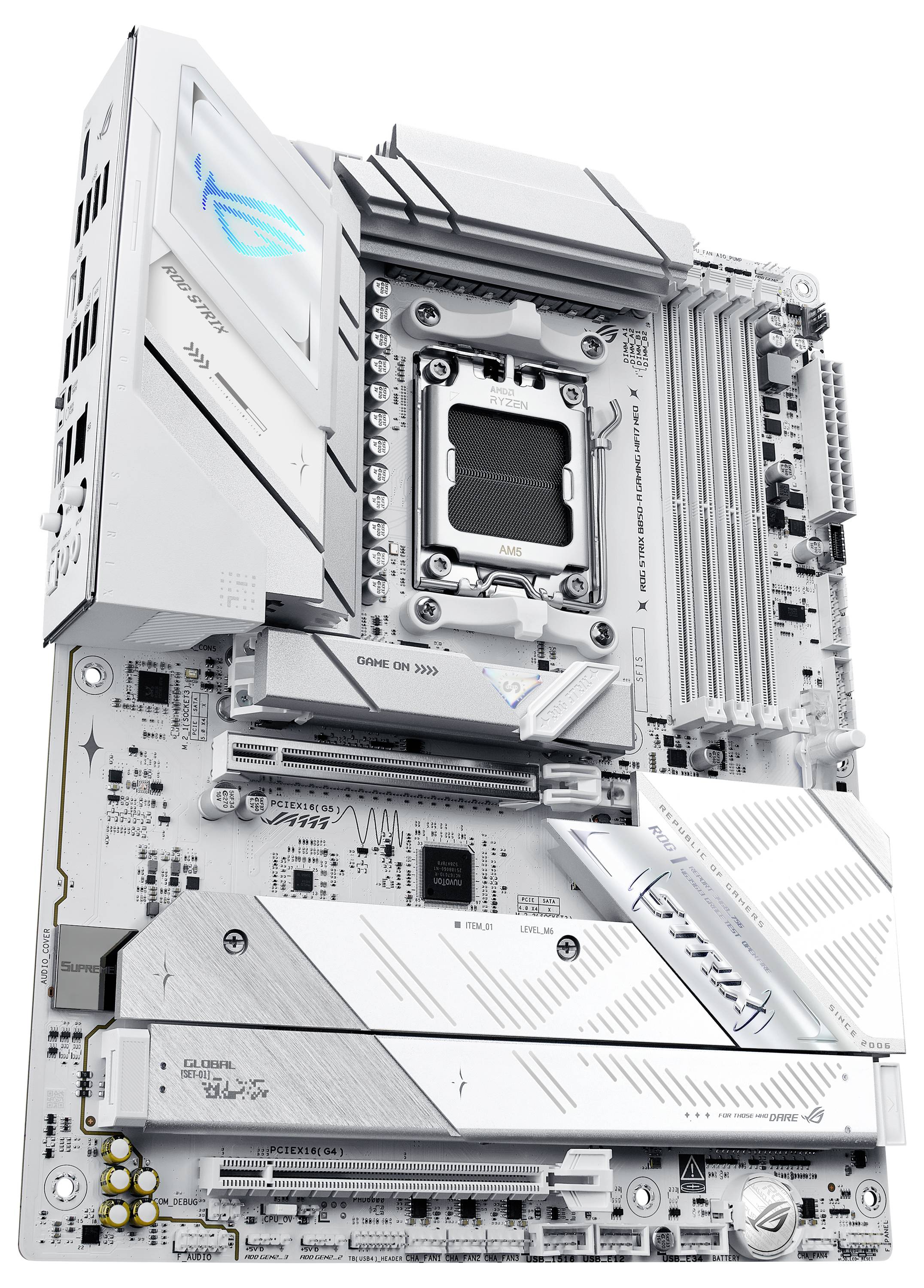 Asus ROG STRIX B850-A GAMING WIFI7 NEO Mainboard Sockel (PC) AMD® AM5 Formfaktor (Details) ATX Mainboard-Chipsatz AMD® B850