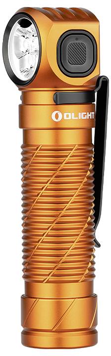 OLight Perun 3 (Orange) LED Taschenlampe, Stirnlampe 3000lm