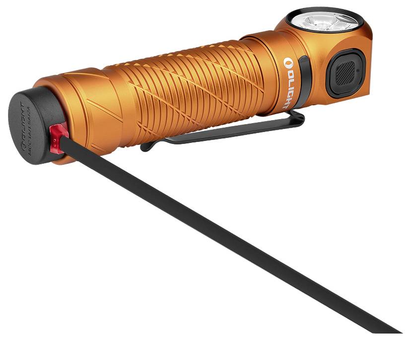 OLight Perun 3 (Orange) LED Taschenlampe, Stirnlampe 3000lm