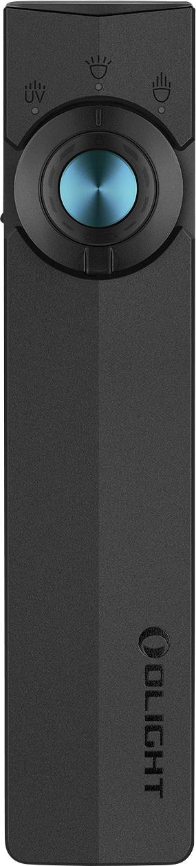 OLight ArkPro Class 1 (Matte Black) CW LED Taschenlampe mit Stroboskopmodus, mit UV-Licht akkubetrieben 520lm 115g