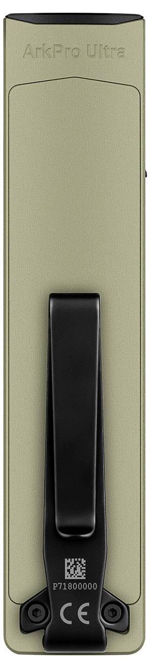 Ein Nahaufnahmebild eines metallischen Geräts mit der Bezeichnung „ArkPro Ultra