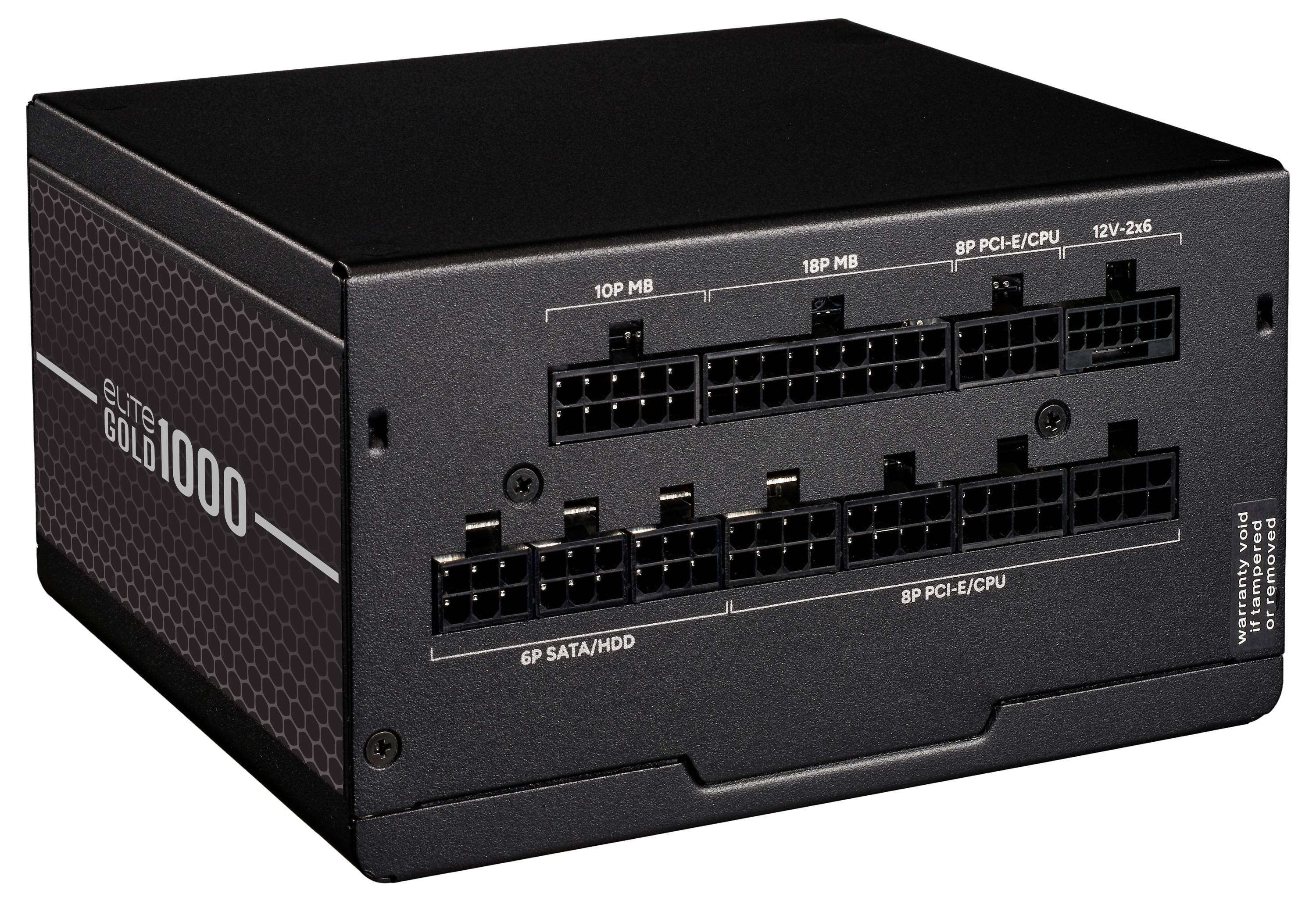 Cooler Master ELITE GOLD 1000FM PC Netzteil 1000W ATX 80PLUS® Gold