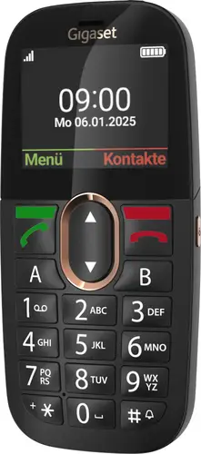 Gigaset GL695 Senioren-Handy Schwarz