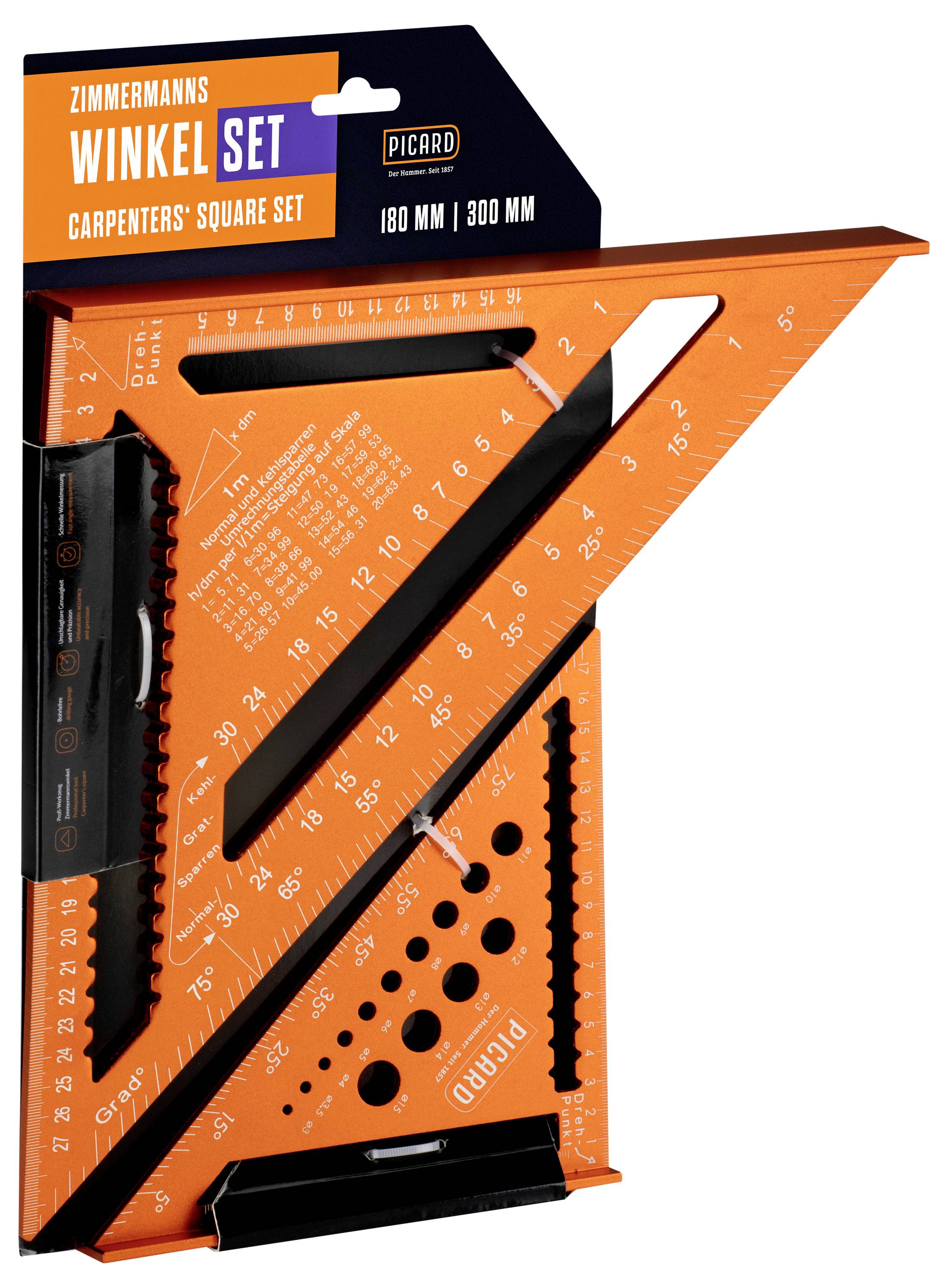 Picard 0071520-002 Zimmermannswinkel 90°