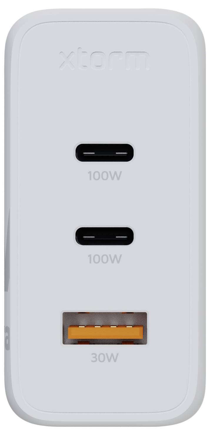 Xtorm 100W GaN² Ultra Wall Charger, Drinnen, AC, Weiß