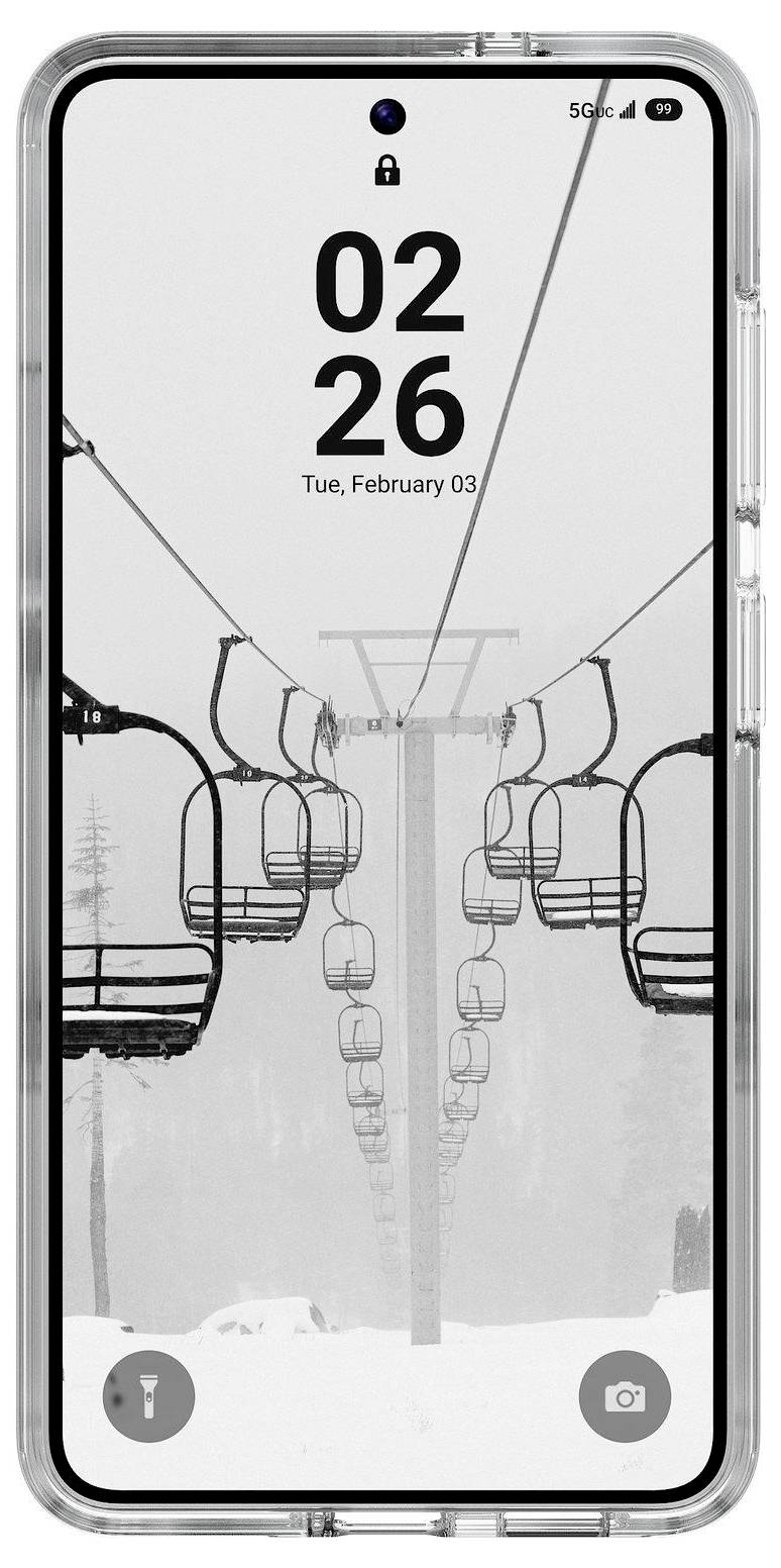 Urban Armor Gear Scout Clear Case Samsung Galaxy S26 Clear MagSafe kompatibel, mit Magnet-Modul 214553114341