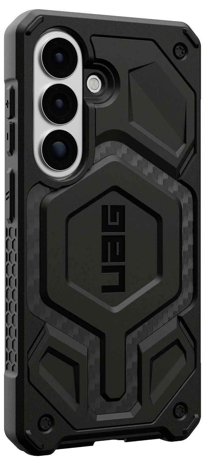 Urban Armor Gear Monarch Pro Case Samsung Galaxy S26 Carbon MagSafe kompatibel, mit Magnet-Modul 214515114242