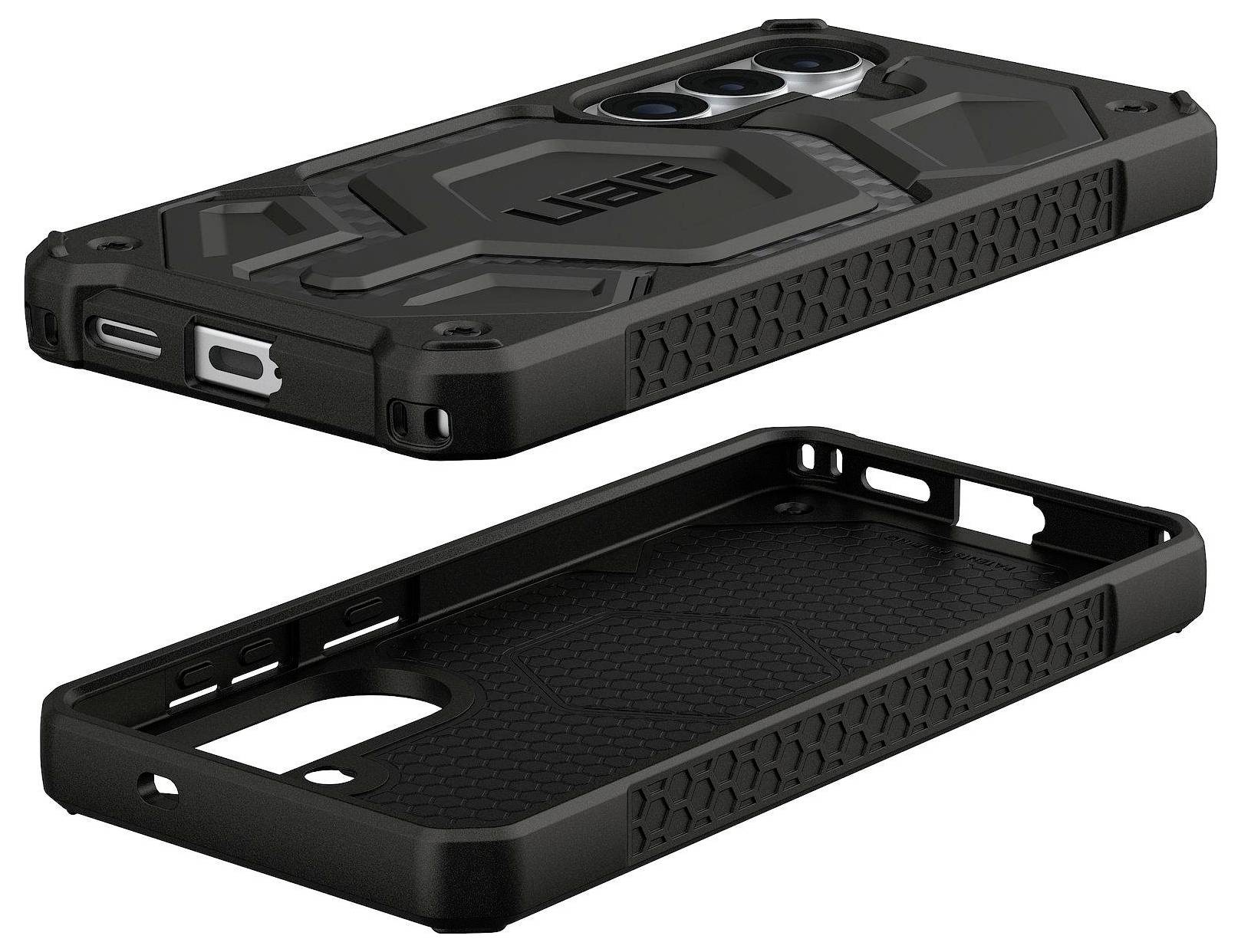 Urban Armor Gear Monarch Pro Case Samsung Galaxy S26 Carbon MagSafe kompatibel, mit Magnet-Modul 214515114242