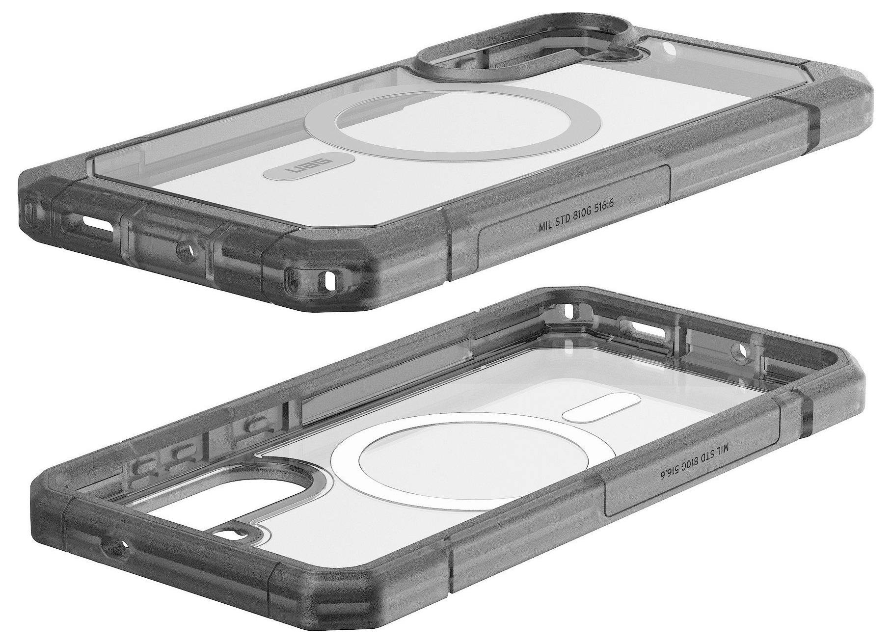 Urban Armor Gear Trooper Case Samsung Galaxy S26+ Ash Grey MagSafe kompatibel, mit Magnet-Modul 214517114G31