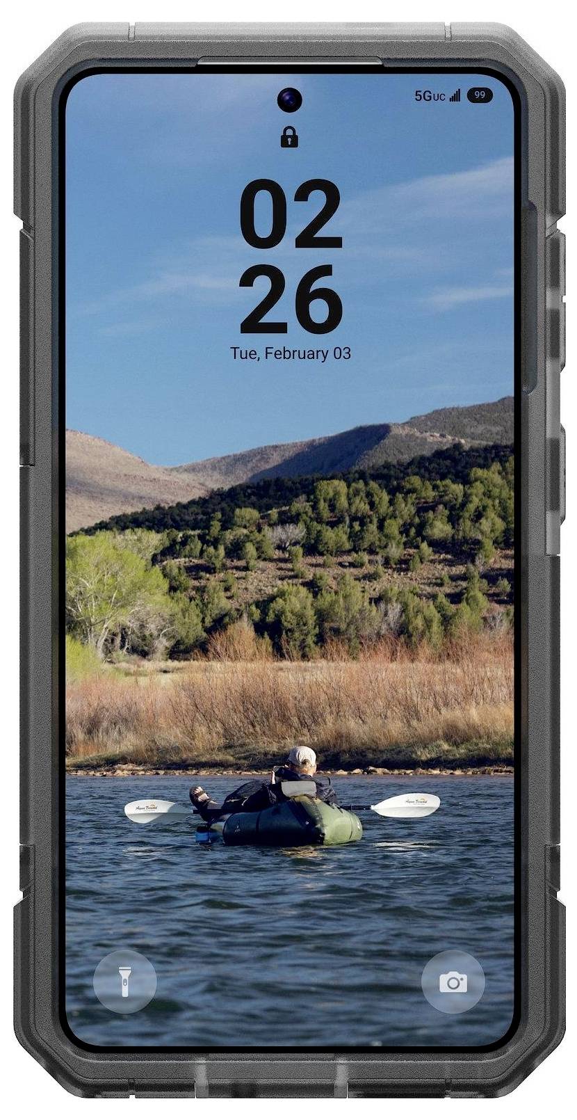 Urban Armor Gear Trooper Case Samsung Galaxy S26 Ash Grey MagSafe kompatibel, mit Magnet-Modul 214518113131