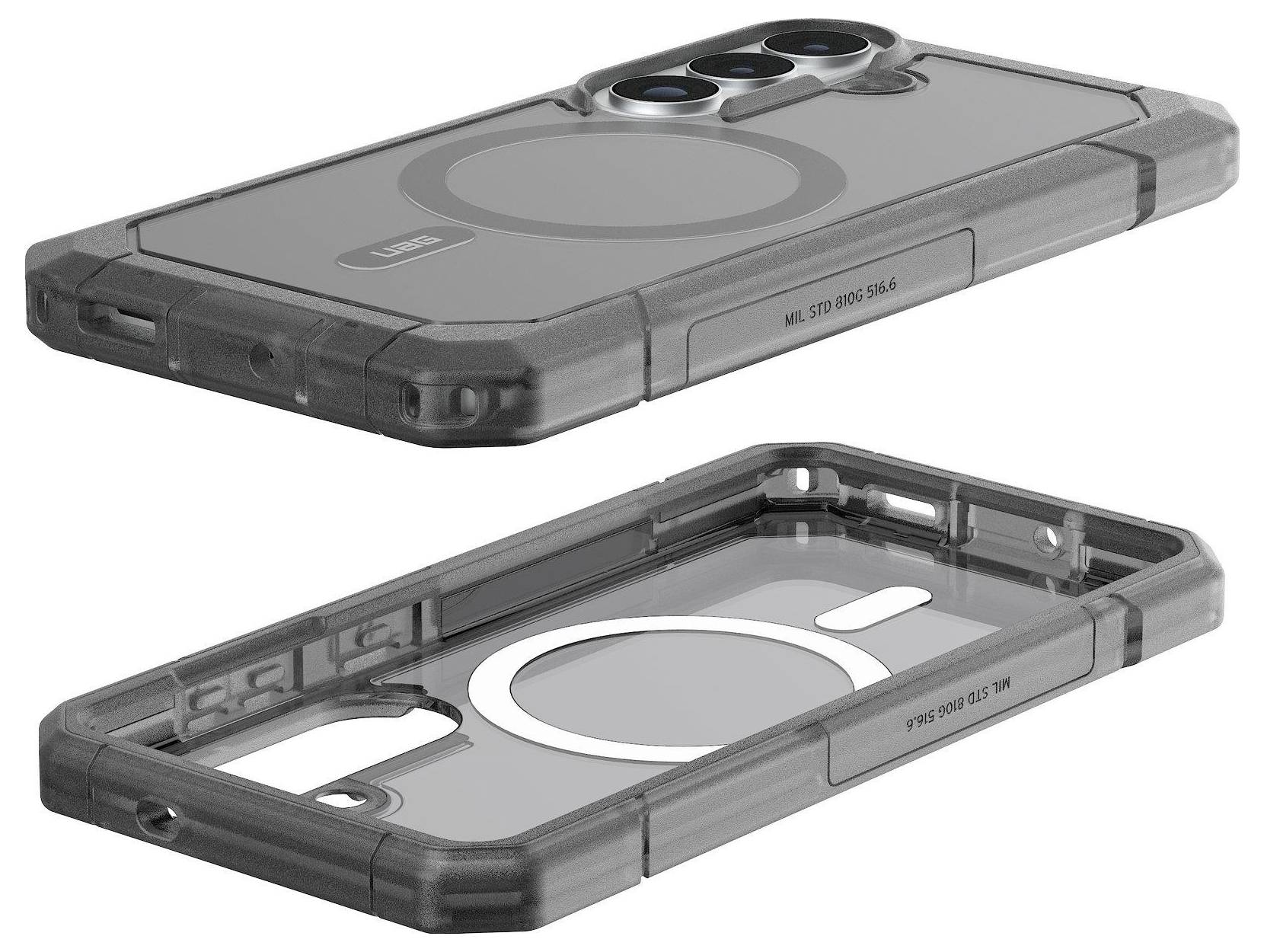 Urban Armor Gear Trooper Case Samsung Galaxy S26 Ash Grey MagSafe kompatibel, mit Magnet-Modul 214518113131