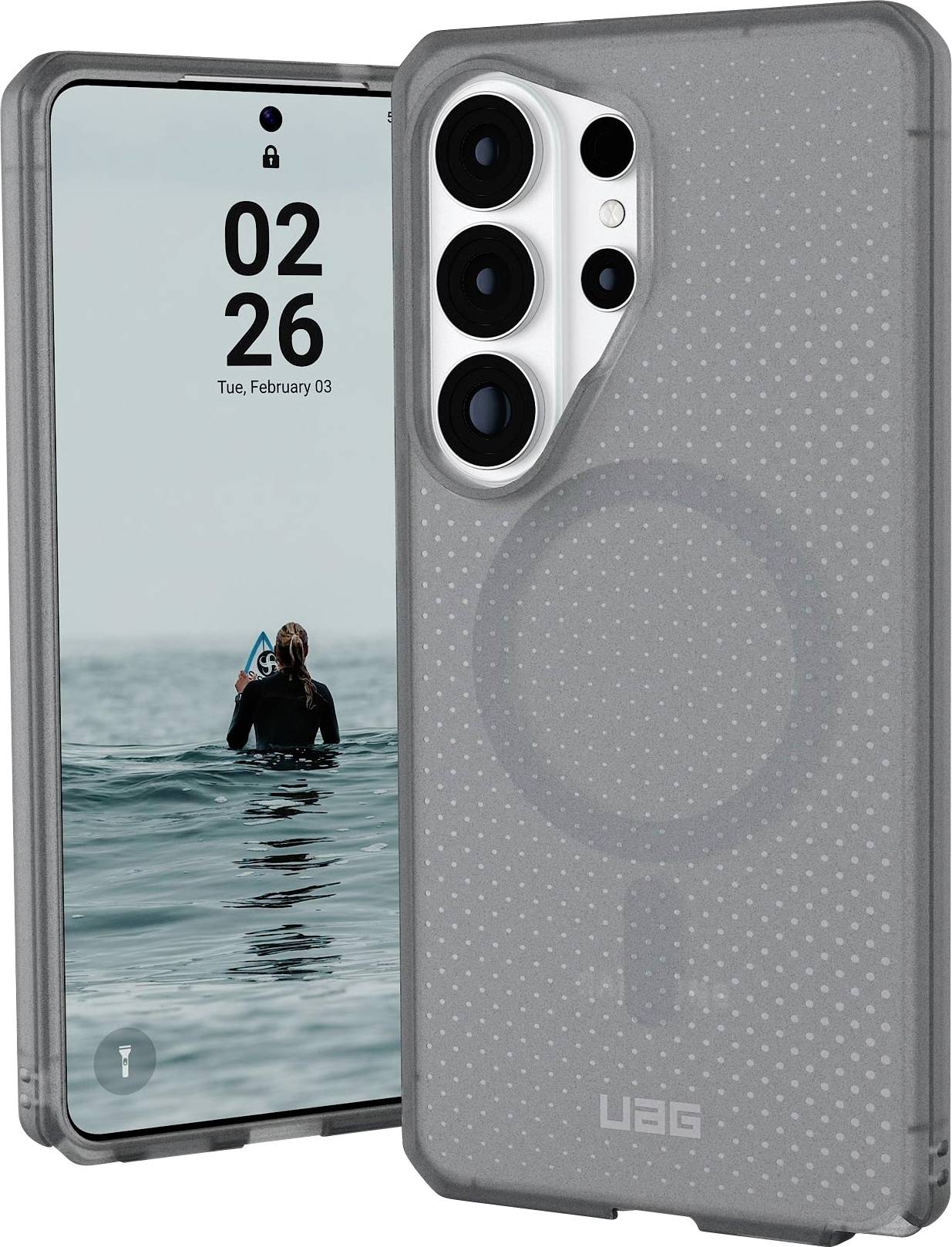 Urban Armor Gear Dot Case Samsung Galaxy S26 Ultra Grau MagSafe kompatibel, mit Magnet-Modul 214519113131