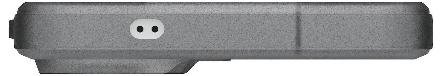 Eine robuste Handyhülle mit sechseckigen und geometrischen Mustern, die das 