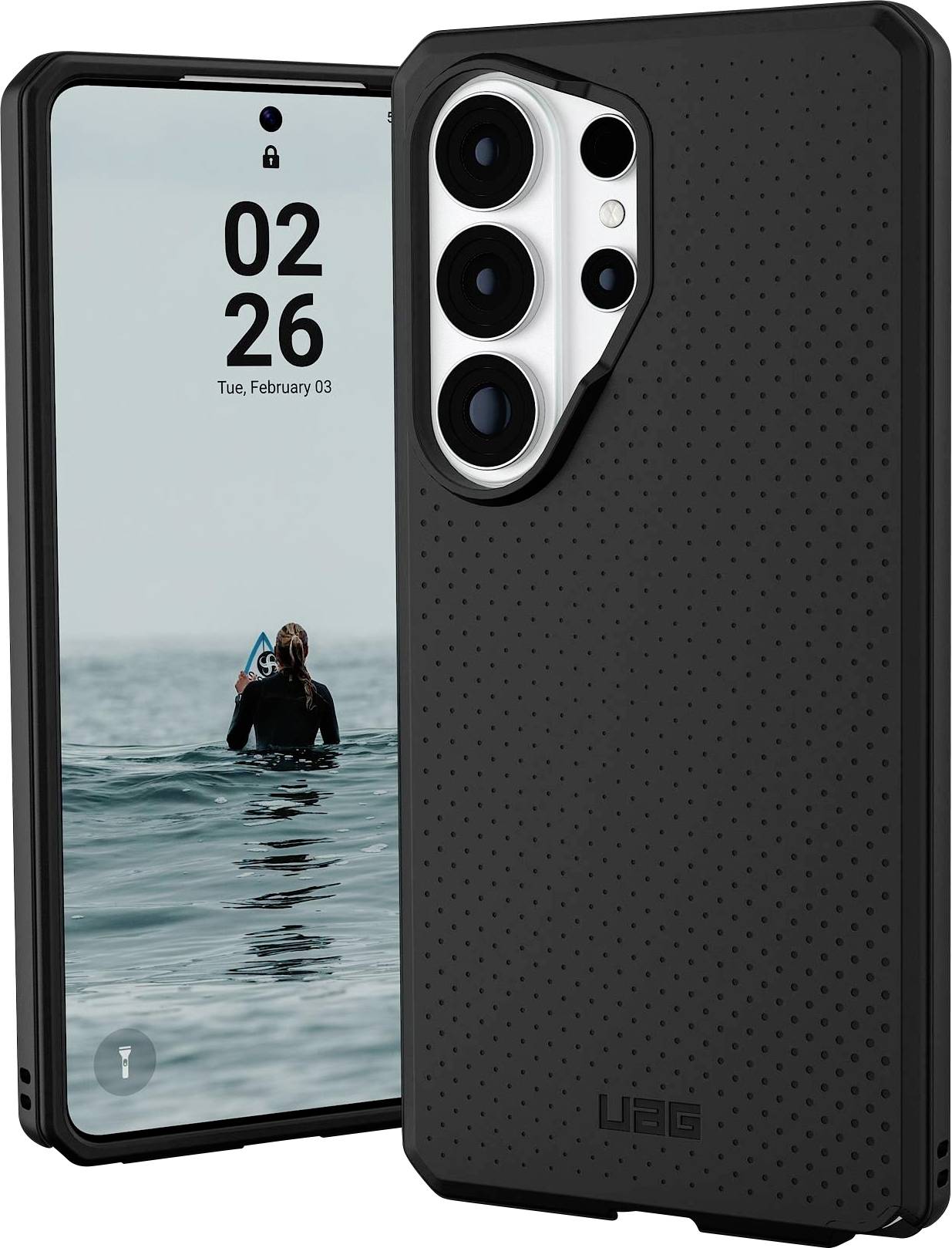 Urban Armor Gear Dot Case Samsung Galaxy S26 Ultra Schwarz MagSafe kompatibel, mit Magnet-Modul 214519114040