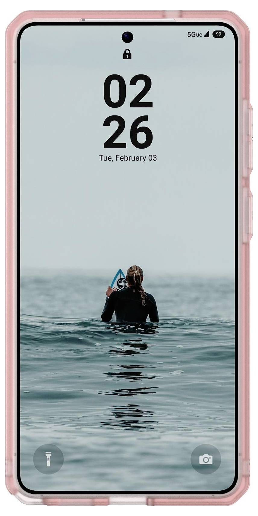 Urban Armor Gear Dot Case Samsung Galaxy S26 Ultra Rose MagSafe kompatibel, mit Magnet-Modul 214519114C4C