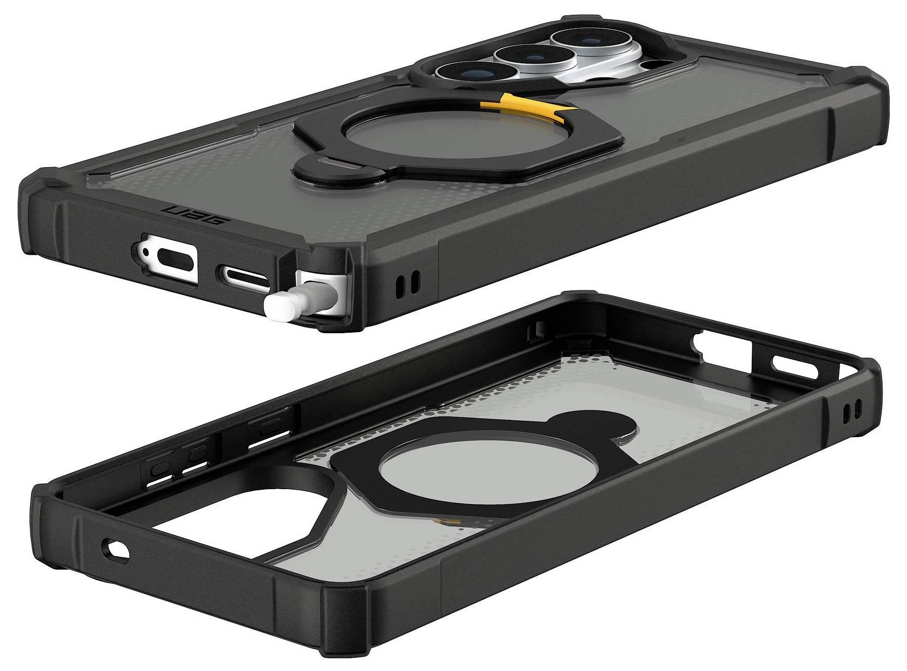 Urban Armor Gear Plasma XTE Case Samsung Galaxy S26 Ultra Schwarz MagSafe kompatibel, mit Magnet-Modul, Mit Standfuß 214525114040