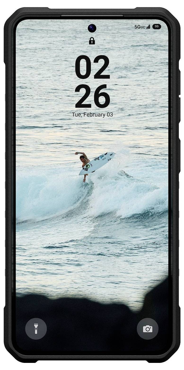 Urban Armor Gear Pathfinder Case Samsung Galaxy S26 Asche MagSafe kompatibel, mit Magnet-Modul 214528113140