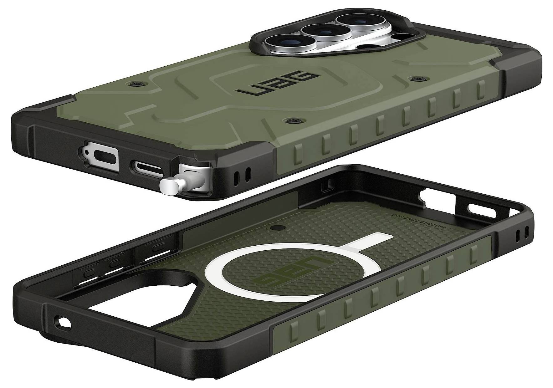 Urban Armor Gear Pathfinder Case Samsung Galaxy S26 Ultra Oliv MagSafe kompatibel, mit Magnet-Modul 214530117272