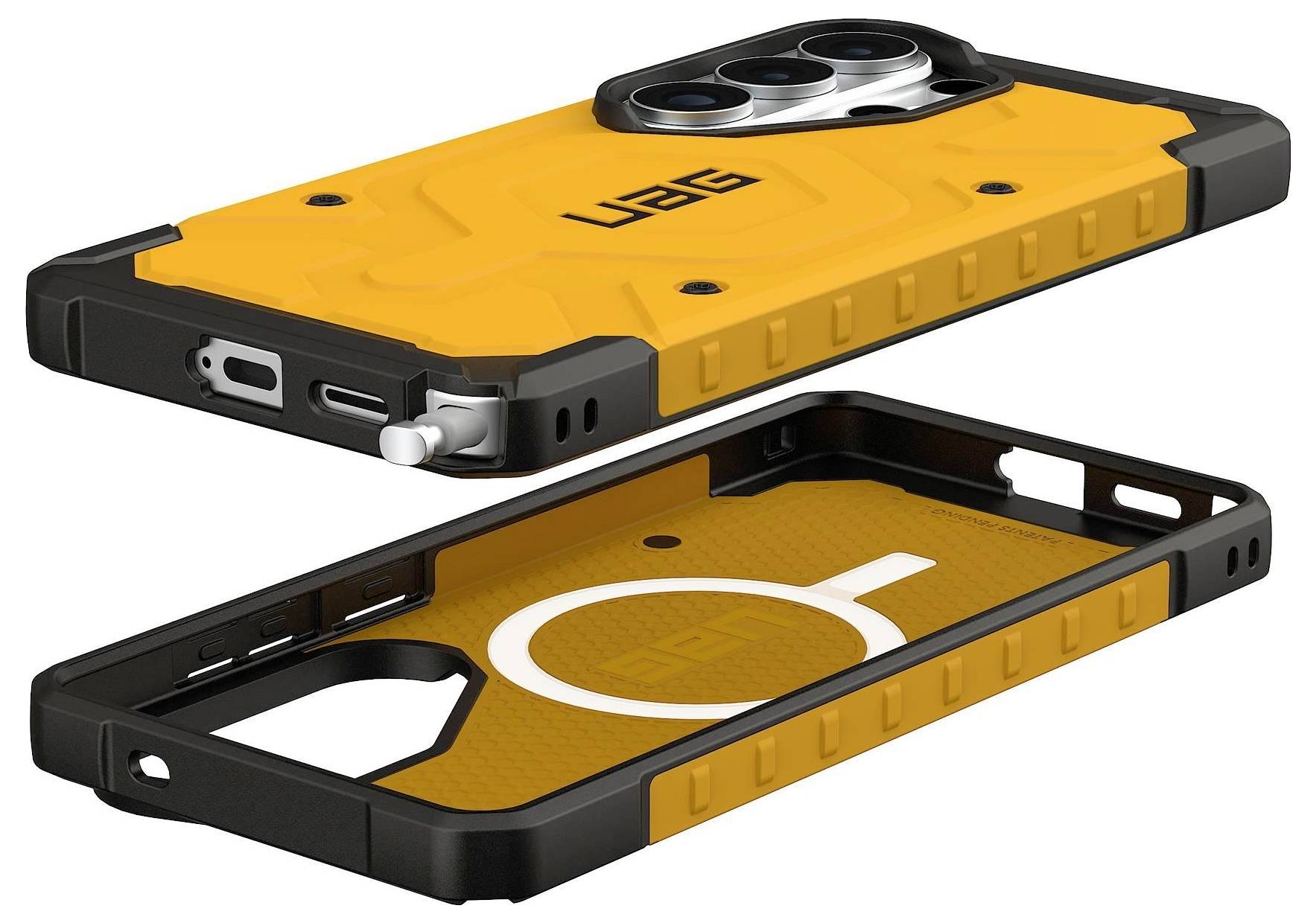 Urban Armor Gear Pathfinder Case Samsung Galaxy S26 Ultra Gelb MagSafe kompatibel, mit Magnet-Modul 214530118282