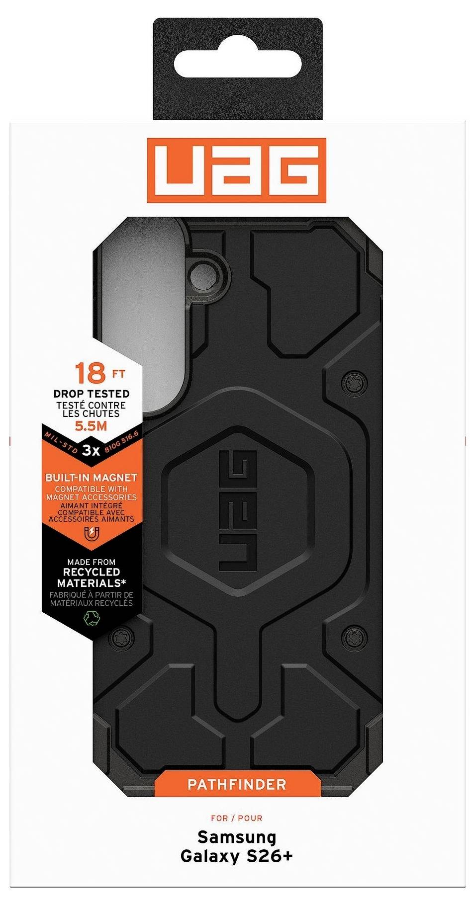 Urban Armor Gear Pathfinder Case Samsung Galaxy S26+ Schwarz MagSafe kompatibel, mit Magnet-Modul 214531114040