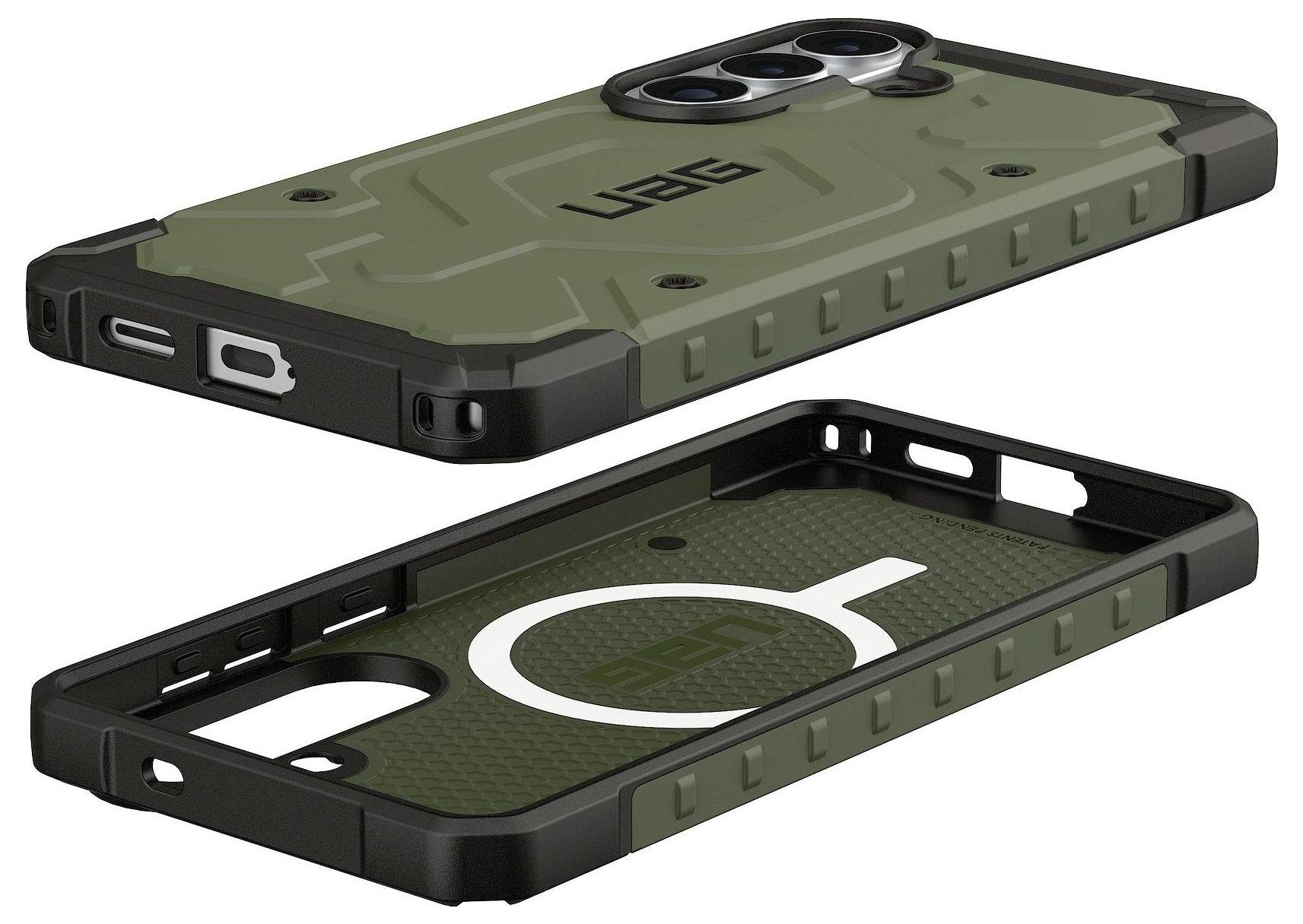 Urban Armor Gear Pathfinder Case Samsung Galaxy S26+ Oliv MagSafe kompatibel, mit Magnet-Modul 214531117272