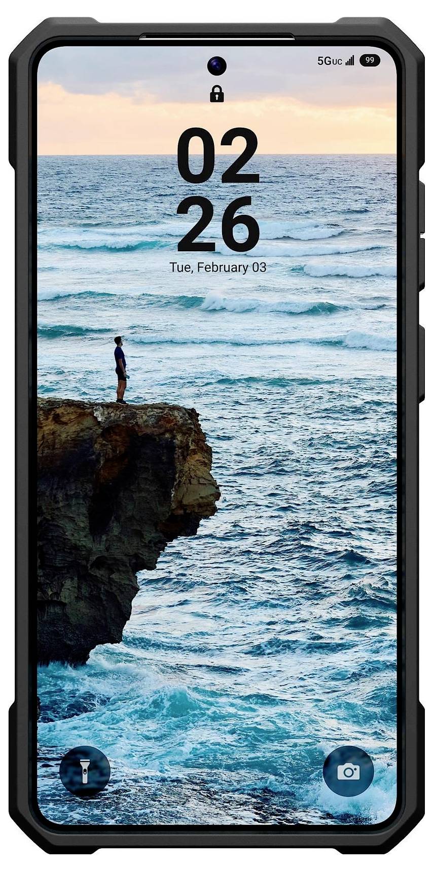 Urban Armor Gear Essential Case Samsung Galaxy S26 Ultra Schwarz MagSafe kompatibel, mit Magnet-Modul 214532114040